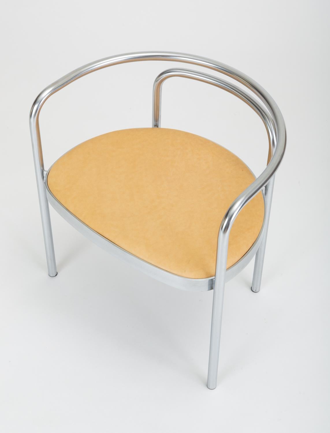 Single PK-12 Dining or Accent Chair by Poul Kjaerholm for E. Kold Christensen In Good Condition In Los Angeles, CA