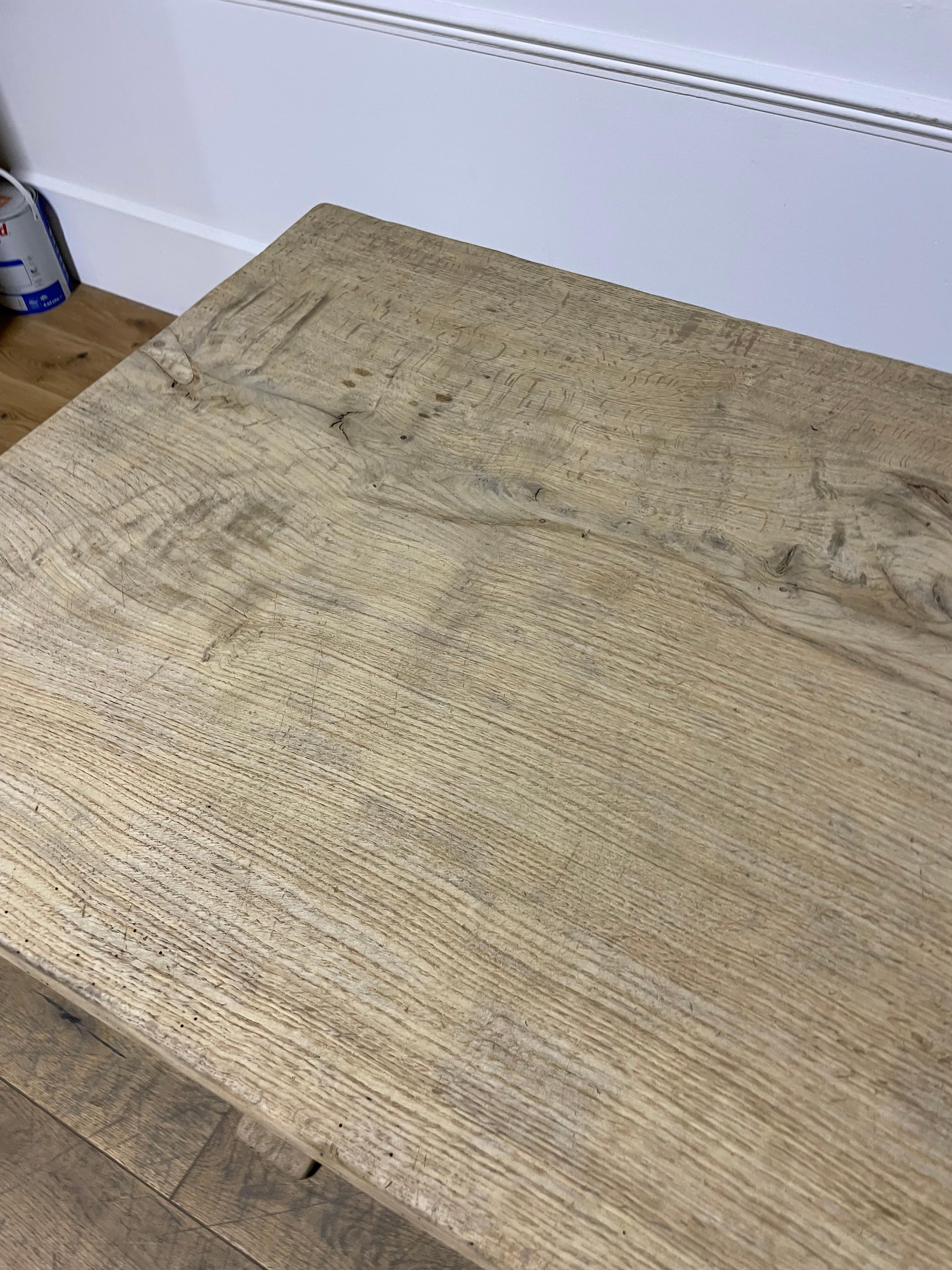 Oak Single planked oak Farmhouse table / refectory table 2.5 meters