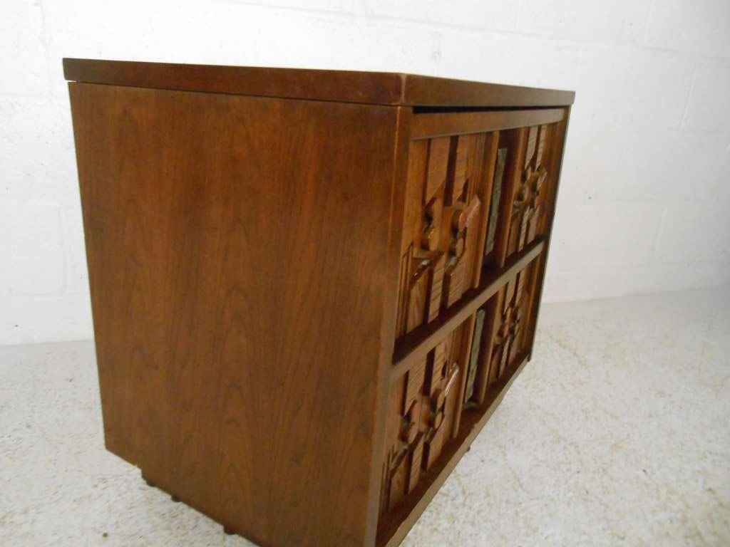 Mid-Century Modern Single 'Pueblo' Nightstand by Lane
