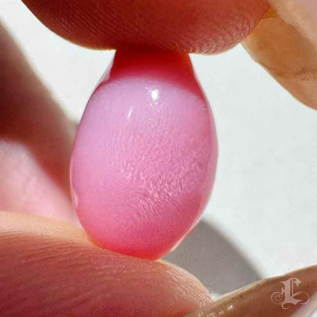 Perla Concha Llama Flamingo ÚNICA RARA 8.42ct Sin cortar