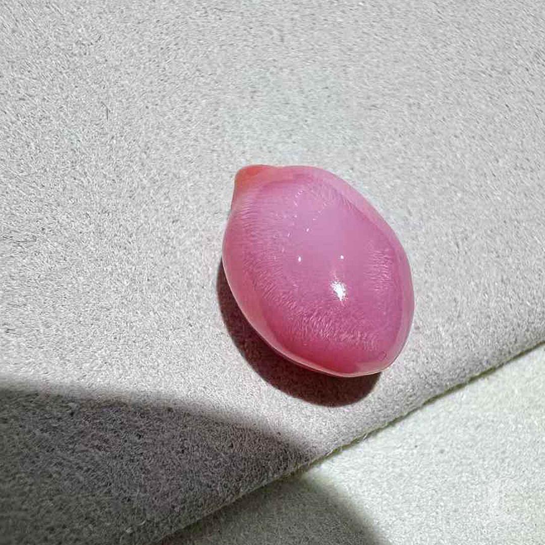 Perla Concha Llama Flamingo ÚNICA RARA 8.42ct 1
