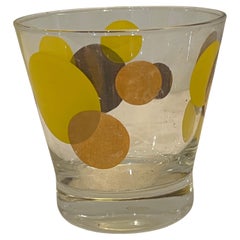 Einfaches & seltenes MCM Russel Wright Eclipse Double Old fashioned Glas