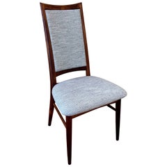 Single Rare Solid Rosewood Danish Modern Niels Koefoed Desk Chair