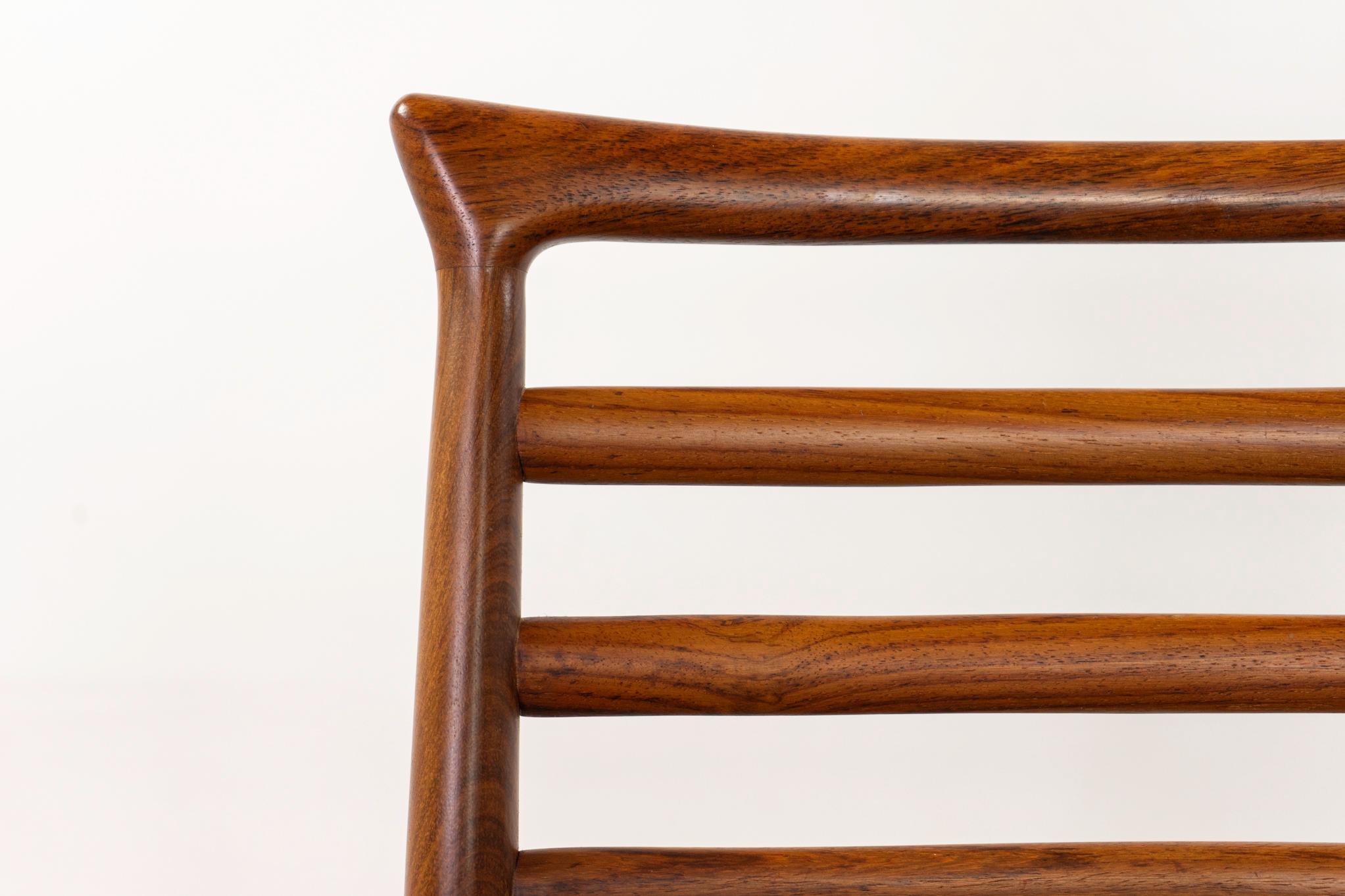 Silla individual de palisandro de Erling Torvits Escandinavo moderno en venta