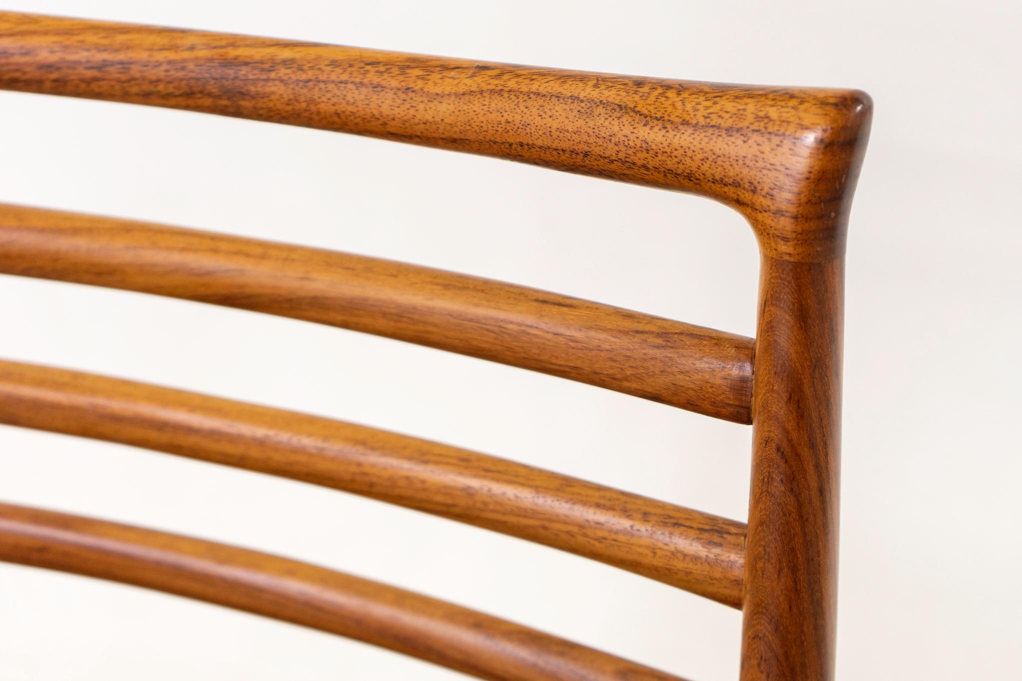 Silla individual de palisandro de Erling Torvits Escandinavo moderno en venta