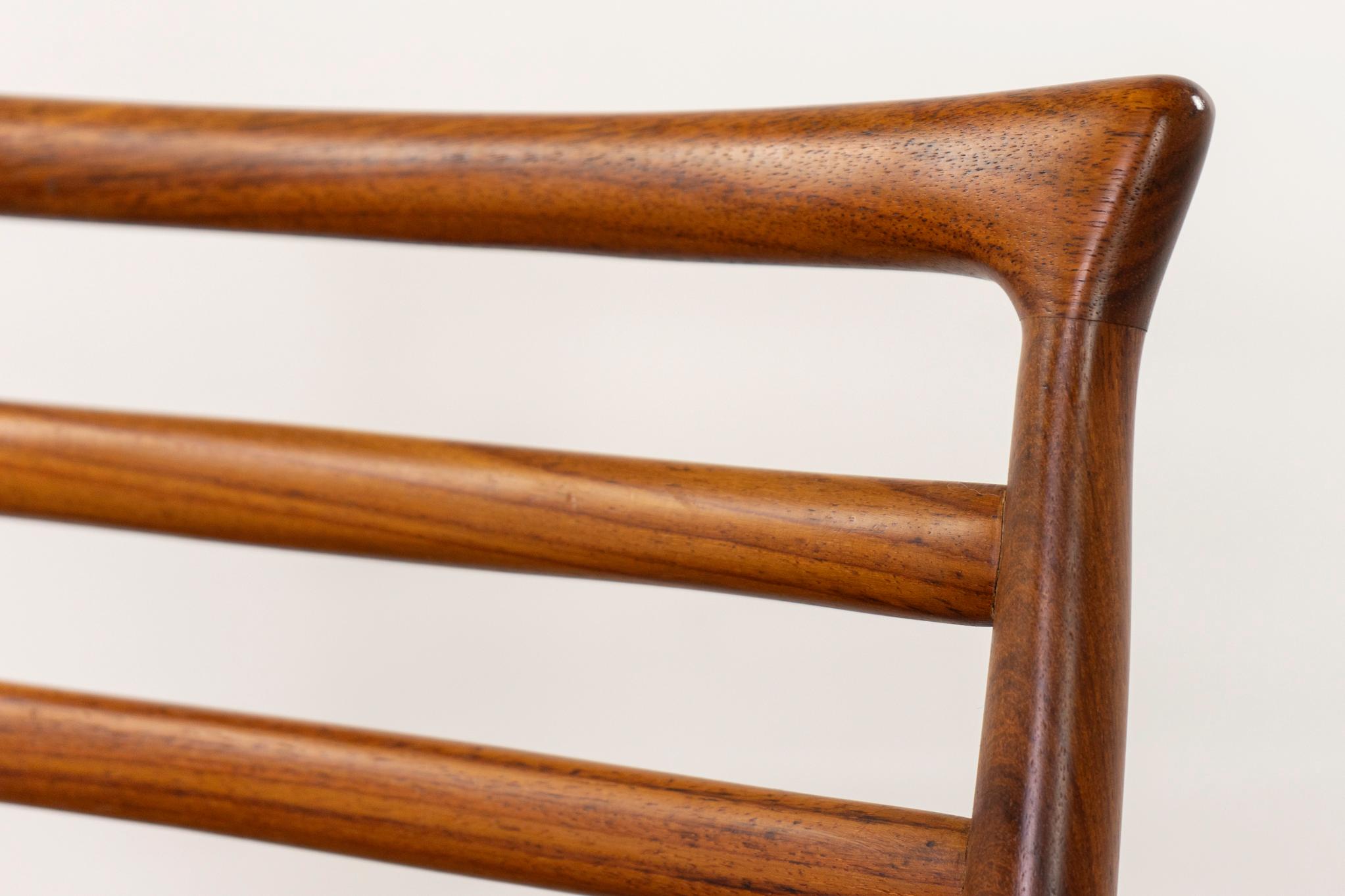 Silla individual de palisandro de Erling Torvits mediados del siglo XX en venta