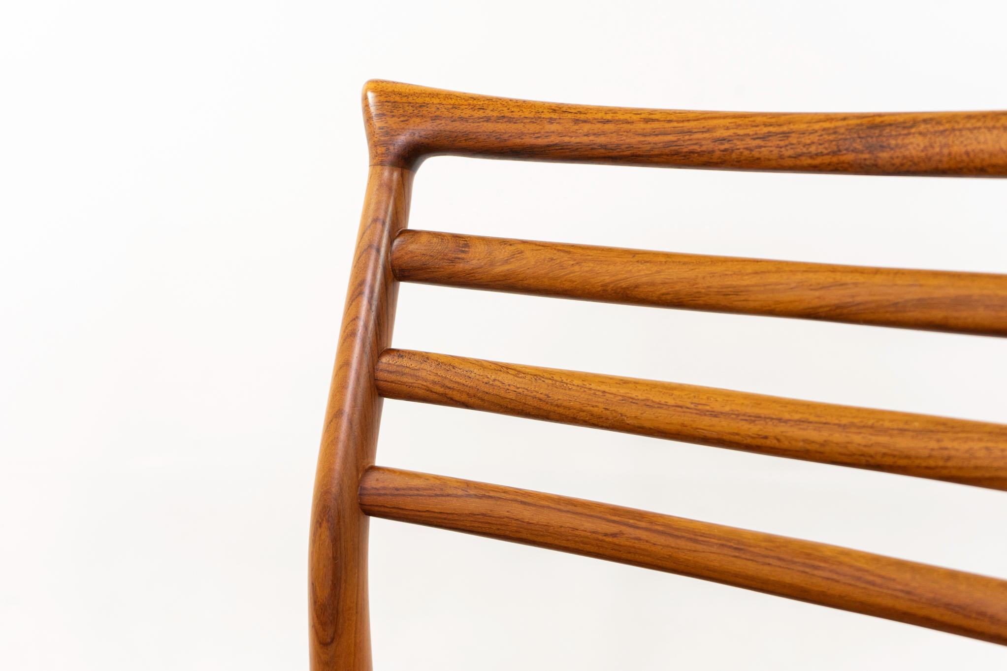 Silla individual de palisandro de Erling Torvits mediados del siglo XX en venta