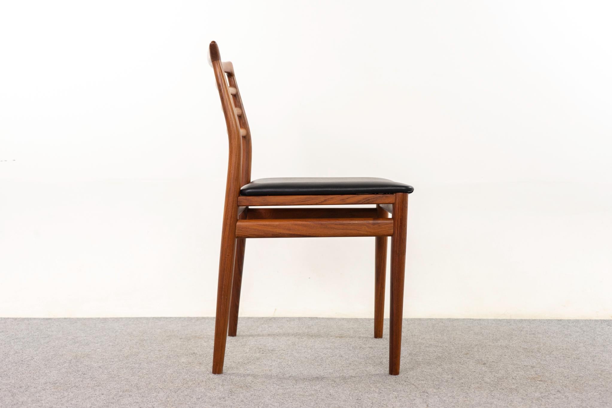 Silla individual de palisandro de Erling Torvits Palo de rosa en venta