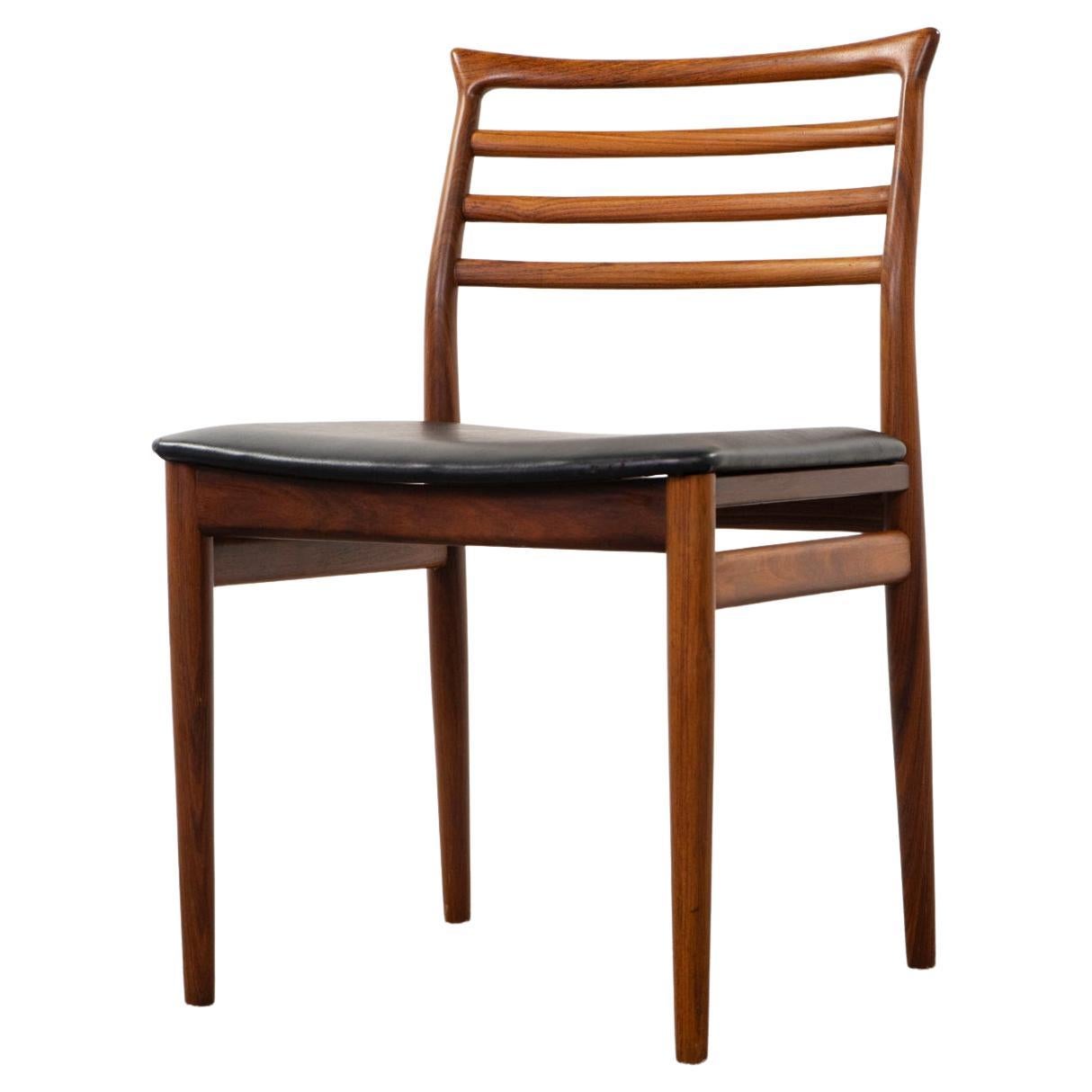 Silla individual de palisandro de Erling Torvits en venta