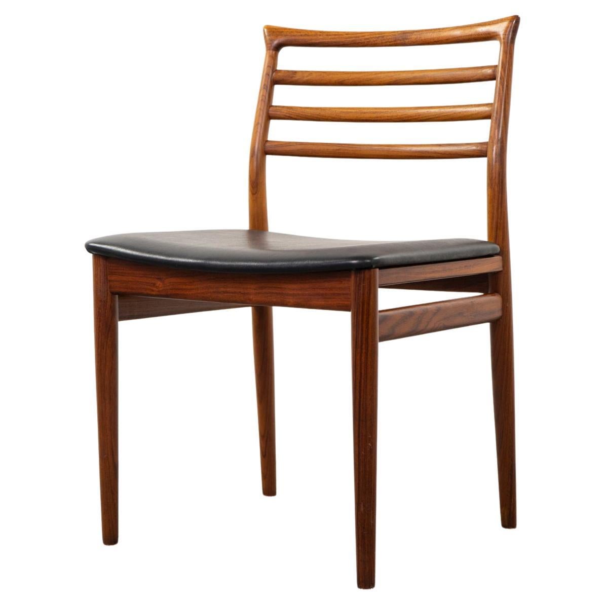 Silla individual de palisandro de Erling Torvits