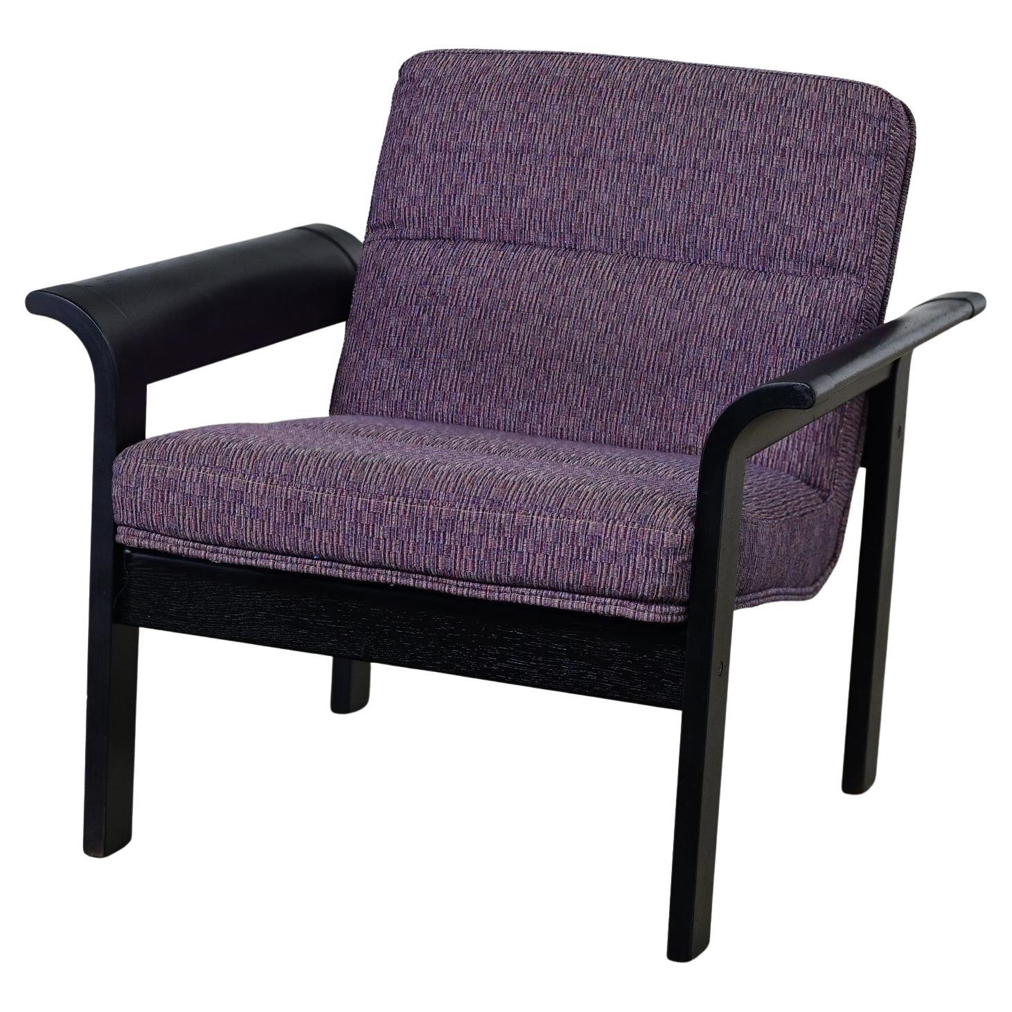 Single Rudd Int Danish Oak Lounge Chair by Thygesen & Sorensen for Magnus Olesen