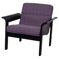 Single Rudd Int Danish Oak Lounge Chair by Thygesen & Sorensen for Magnus Olesen