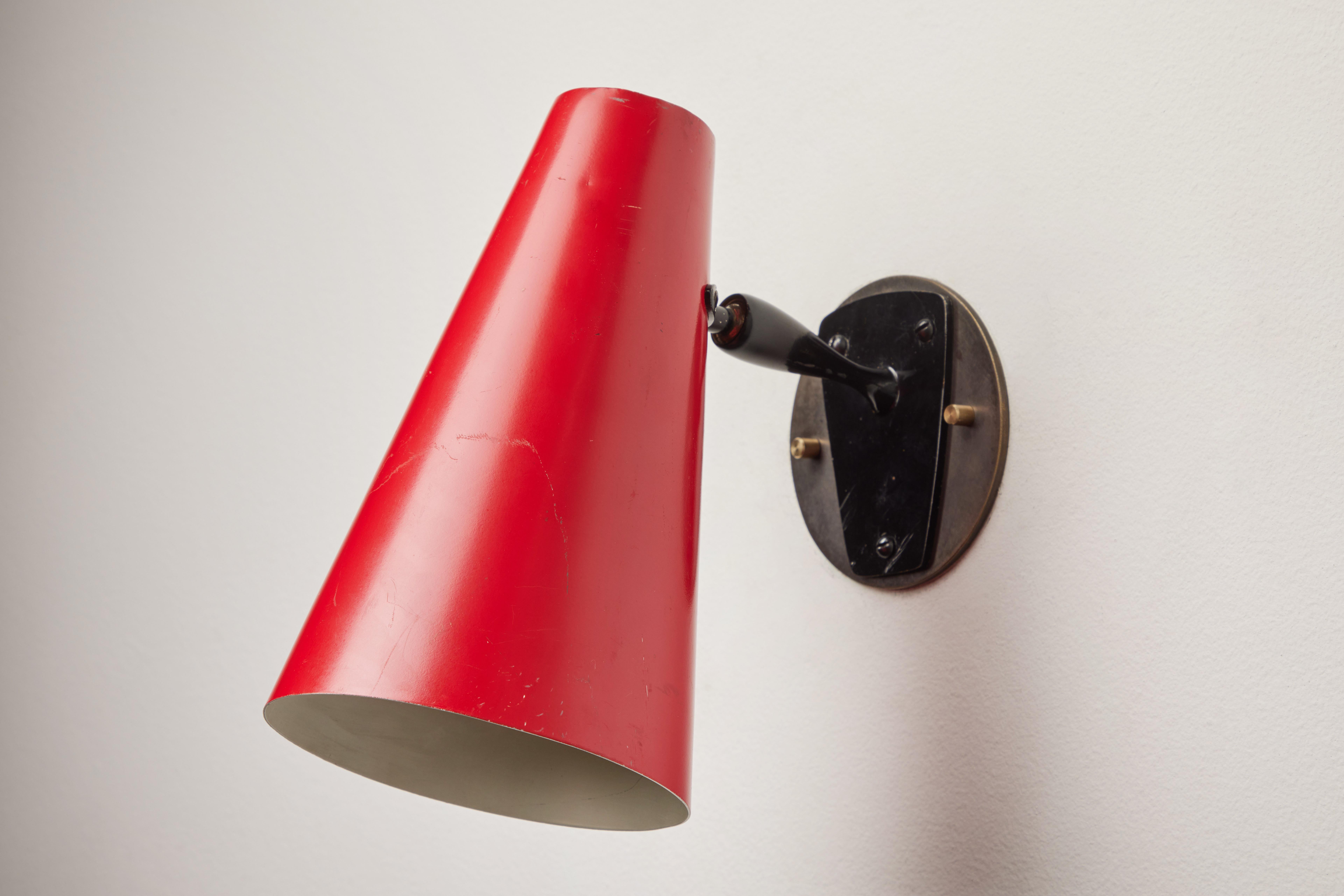 Mid-20th Century Single Sconce by BAG Turgi