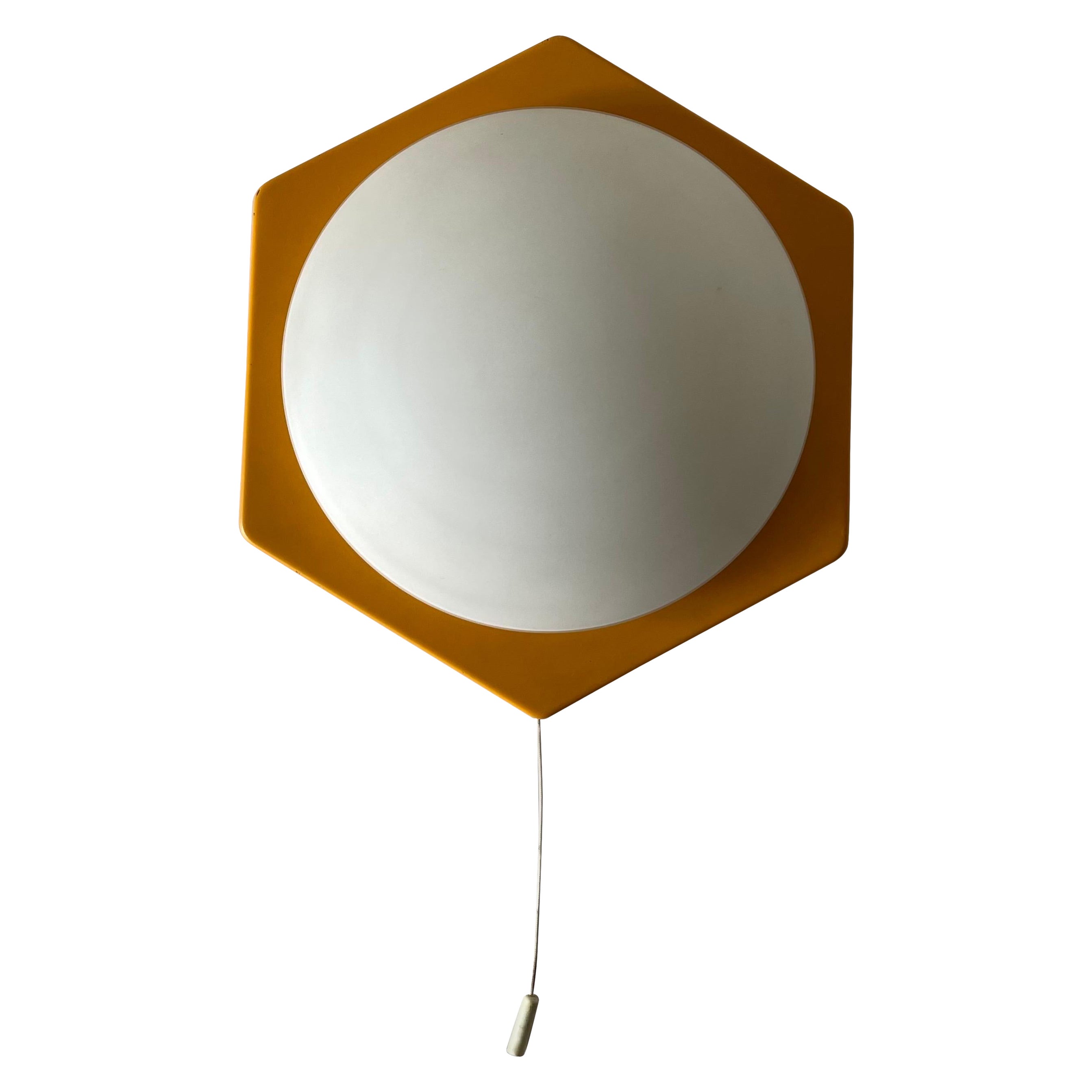 Single Sconce by Rolf Krüger for Heinz Neuhaus Leuchten, 1970s, Germany For Sale