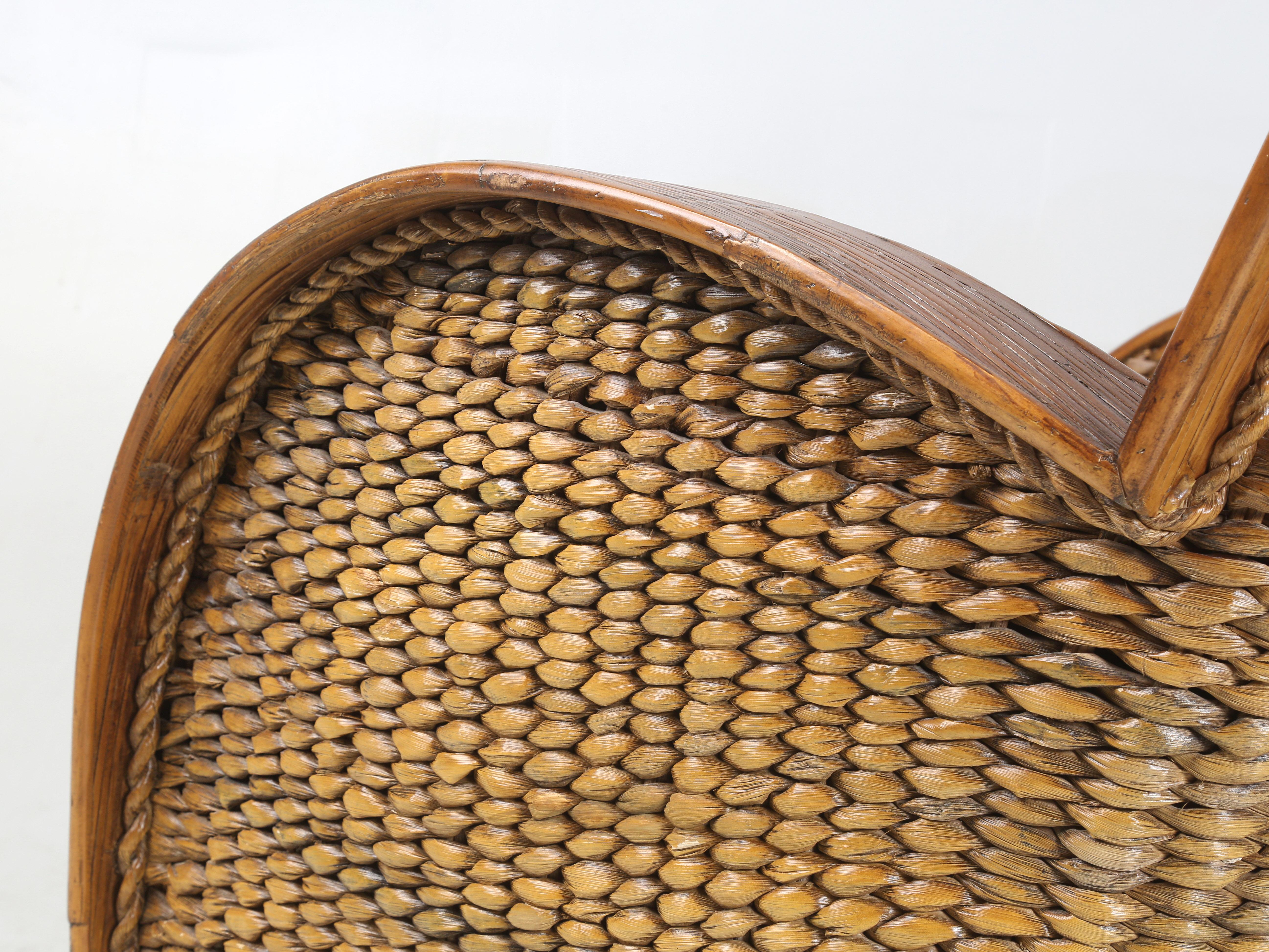 Fauteuil simple en gazon dans le style du début des années 1900 et très confortable en vente 5