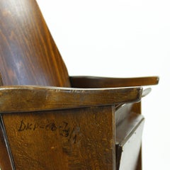 Single Seat Cinema Bench by TON, Czechoslovakia, 1960s