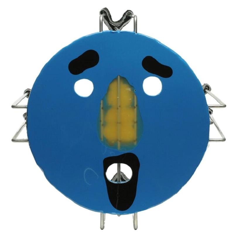 Niedriger dreifacher Play-Couchtisch in Blau von Gaetano Pesce, Größe L