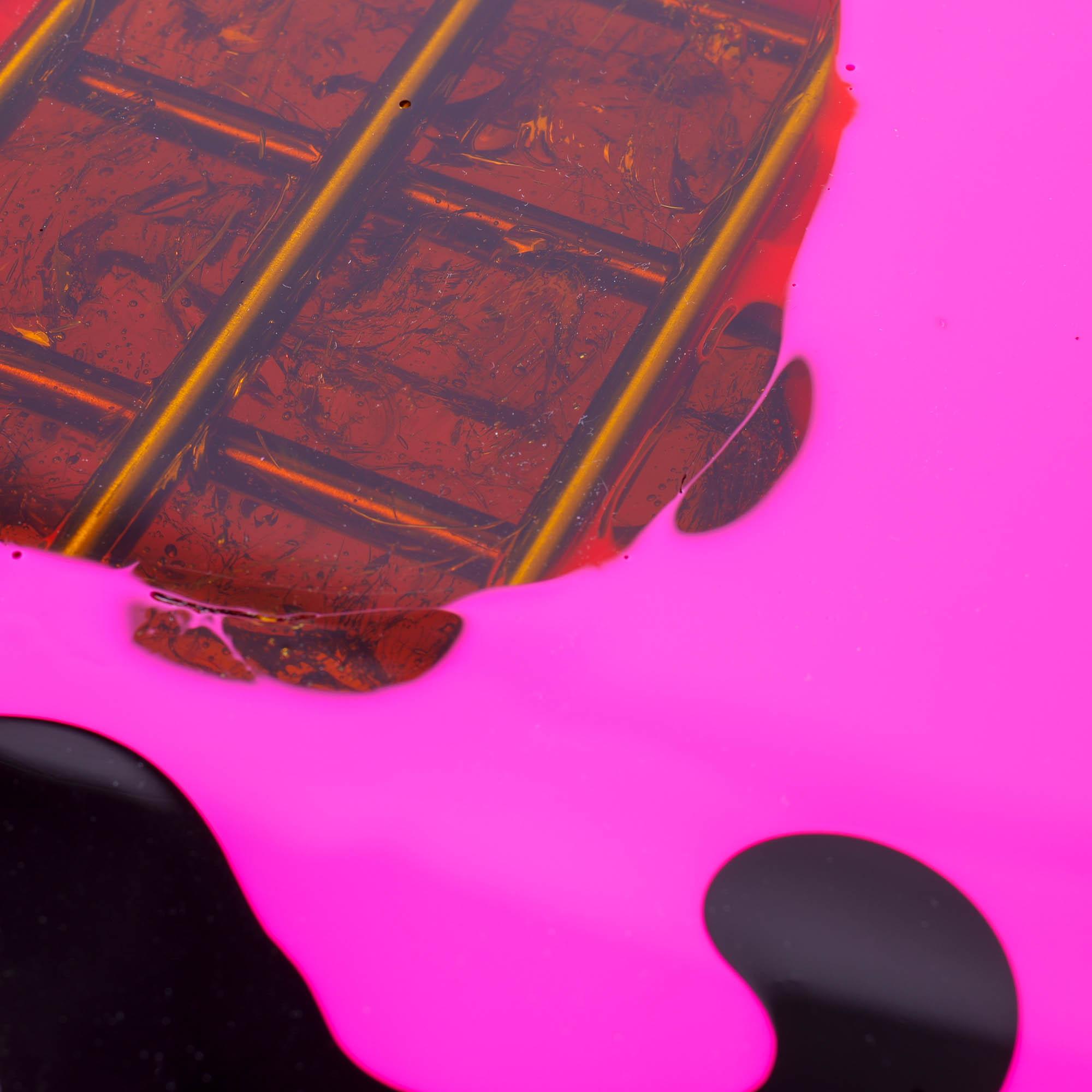 XXIe siècle et contemporain Table basse à triple jeu XL de taille unique en rouge de Gaetano Pesce en vente