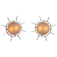 Single 'Sole' Flush Mount by Gio Ponti for Arredoluce