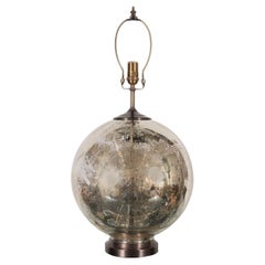 Single Spherical Mercury Glass Lamp