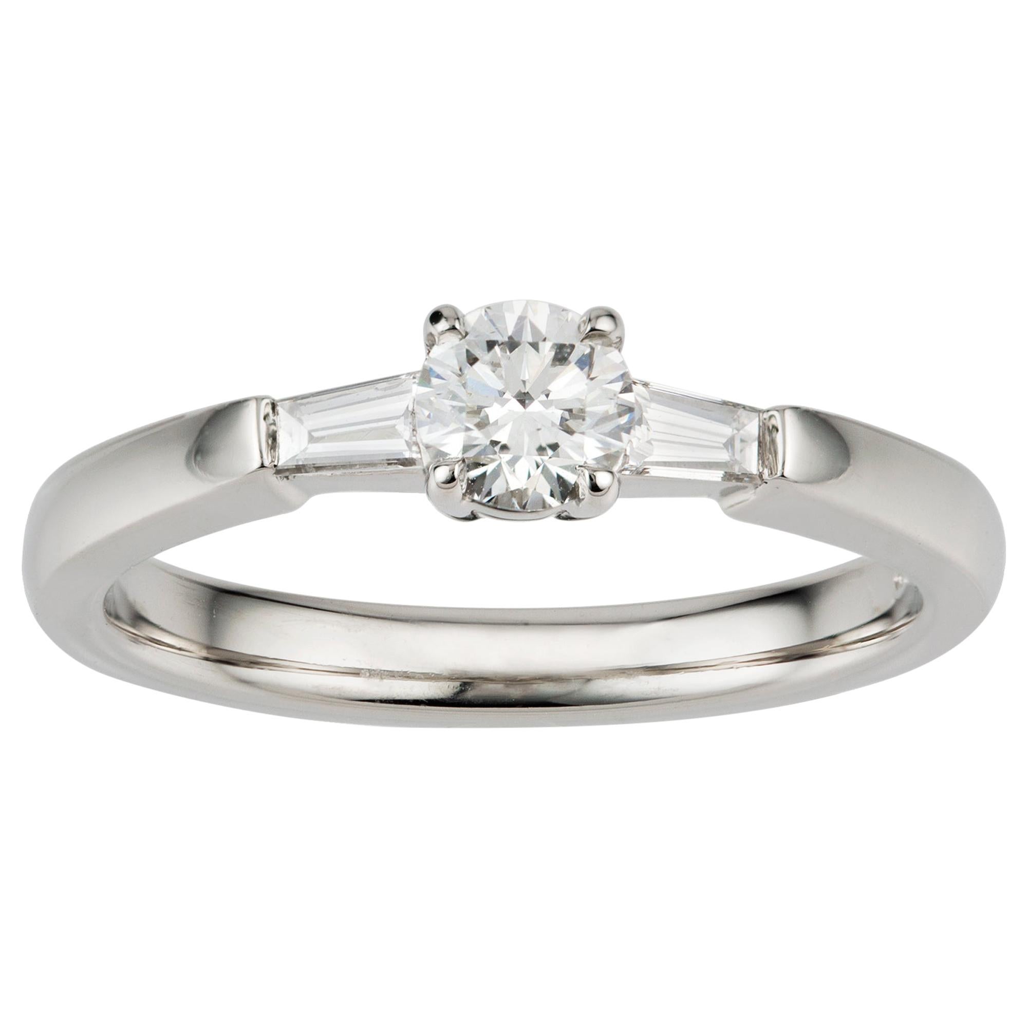 Single Stone Diamond Solitaire Ring