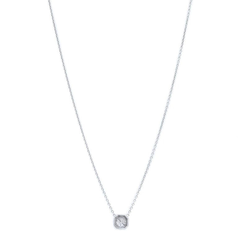Single Stone Solitaire Diamond Pendant Vintage Style 1.00 Carat J VS1 For  Sale at 1stDibs | one stone necklace, diamond necklace one stone, one stone  diamond pendant