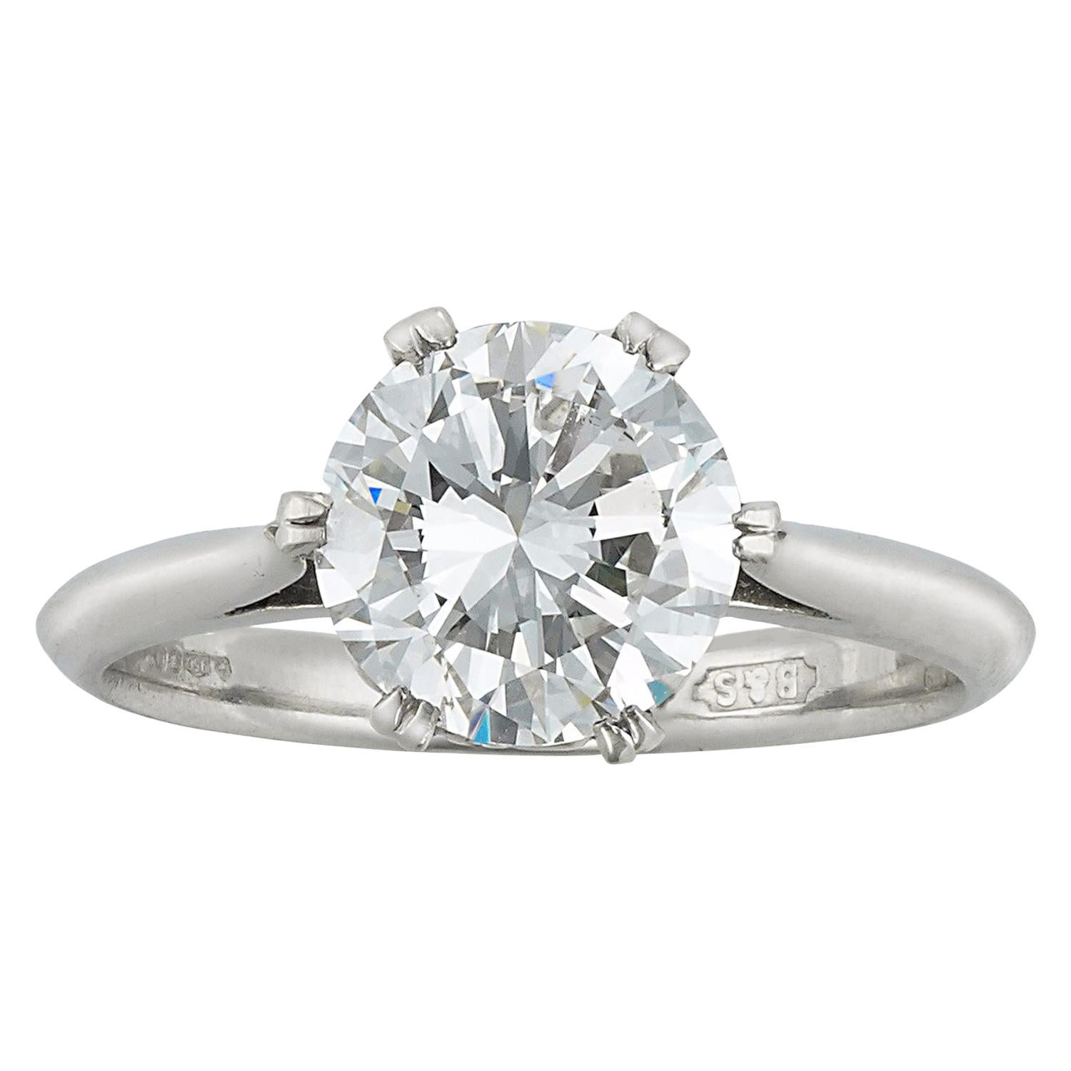 GIA Certified 2.05 Carat Internally Flawless Diamond Ring For Sale at  1stDibs | vodka with 5 carat diamond, 2.05 carat diamond price, flawless  diamond solitaire wow