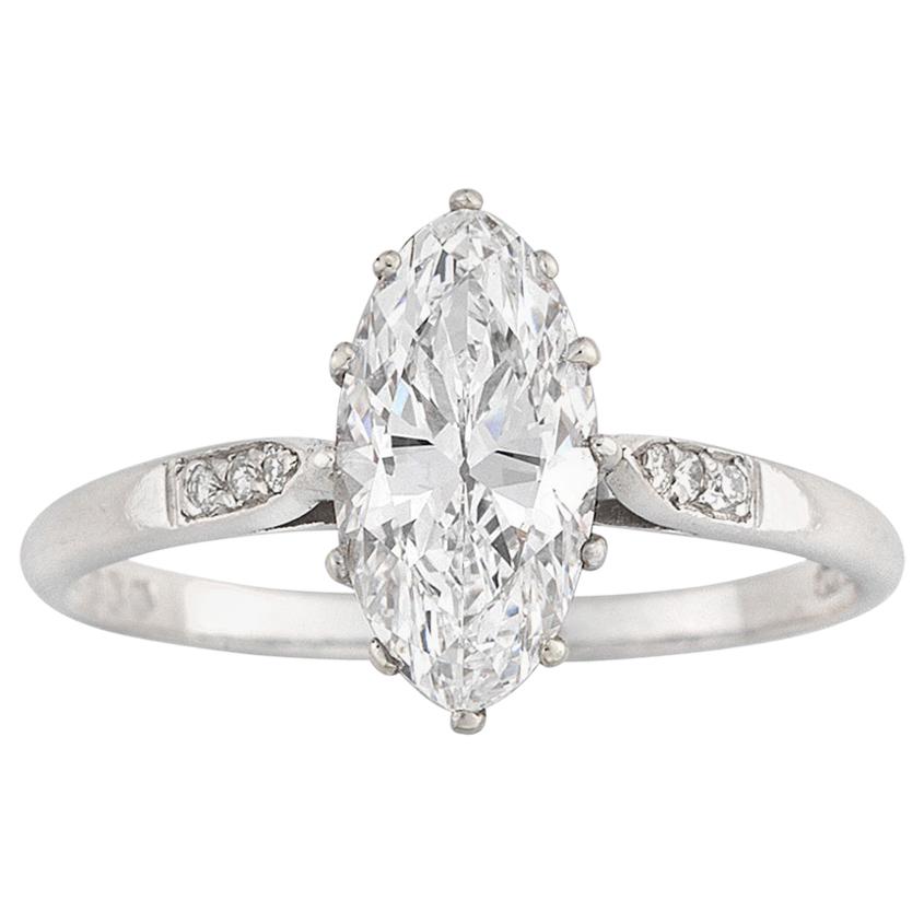 GIA Certified 1.51 Internally Flawless Solitaire Diamond Ring