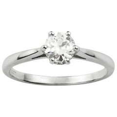 Single Stone Solitaire Diamond Ring