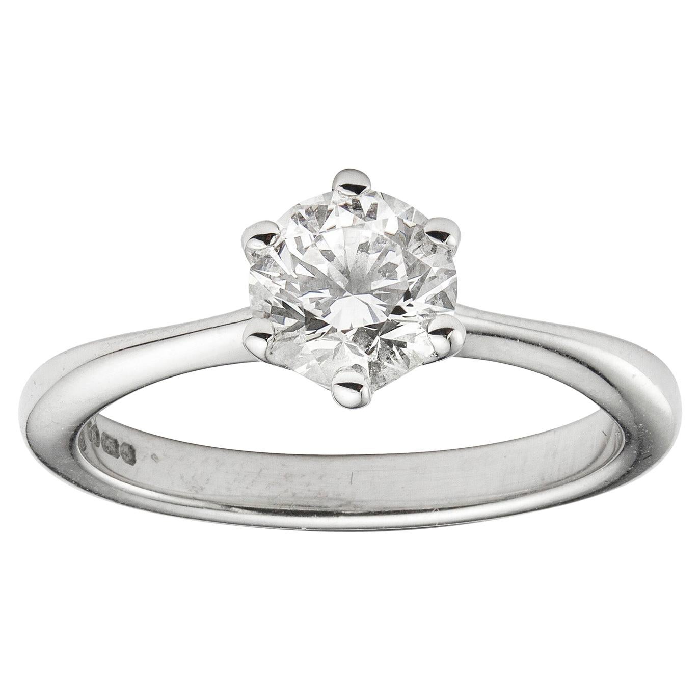 Single Stone Solitaire Diamond Ring For Sale at 1stDibs  single square 