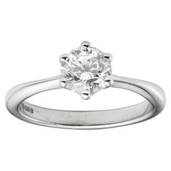 Single-Stone Solitaire Diamond Ring