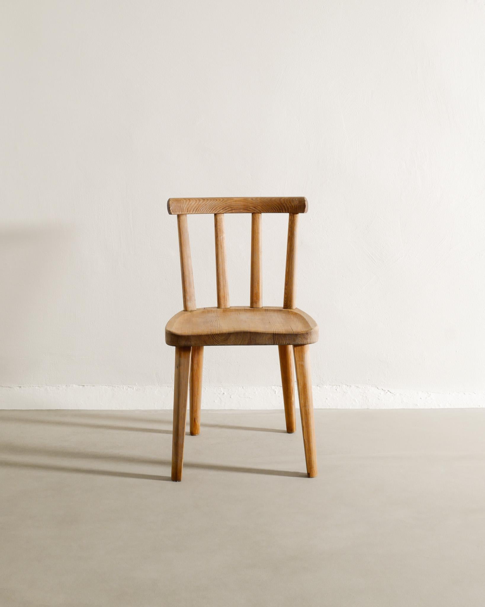 Rare Swedish single wooden 