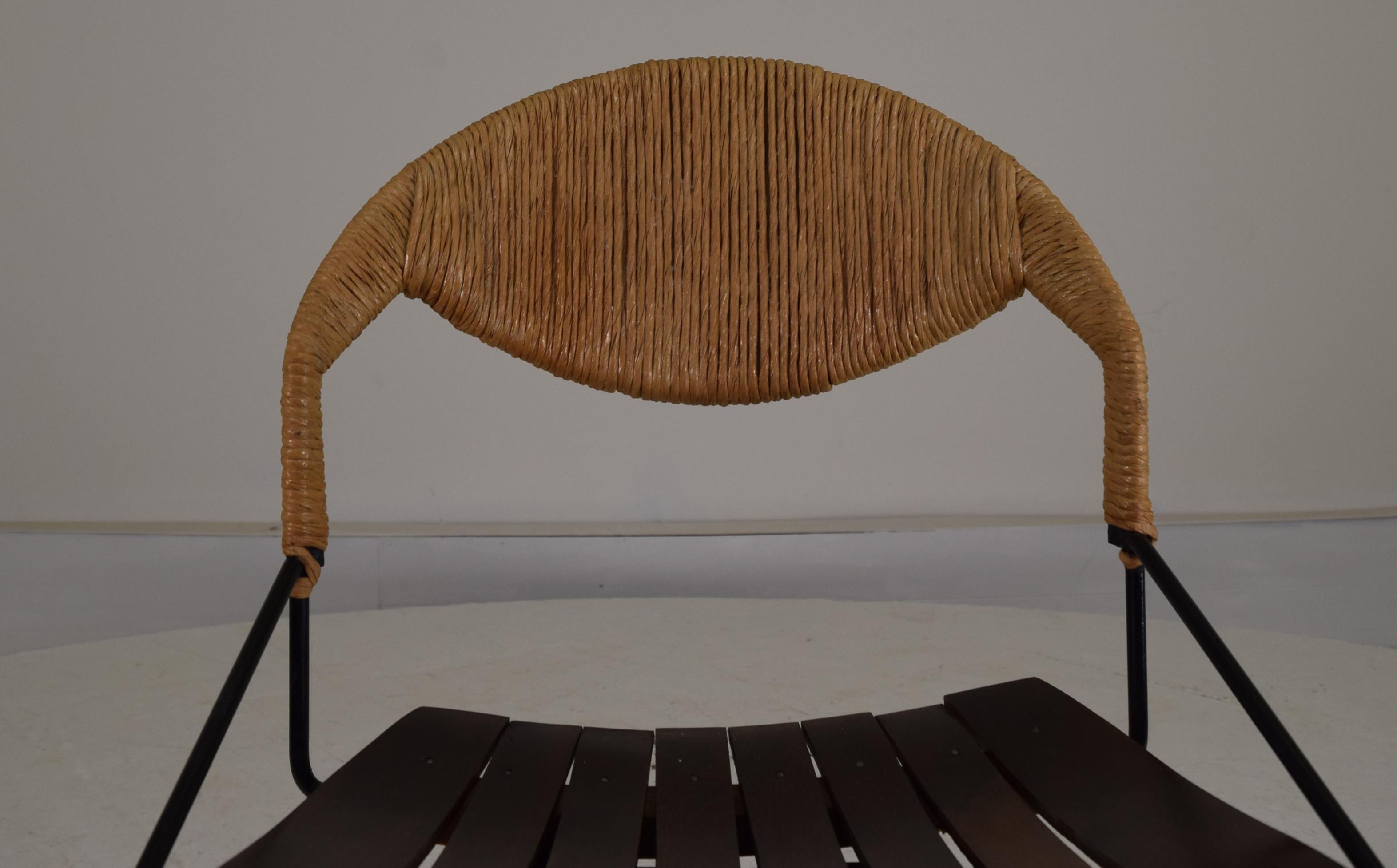 Mid-20th Century Single Swivel Chair by Arthur Umanoff