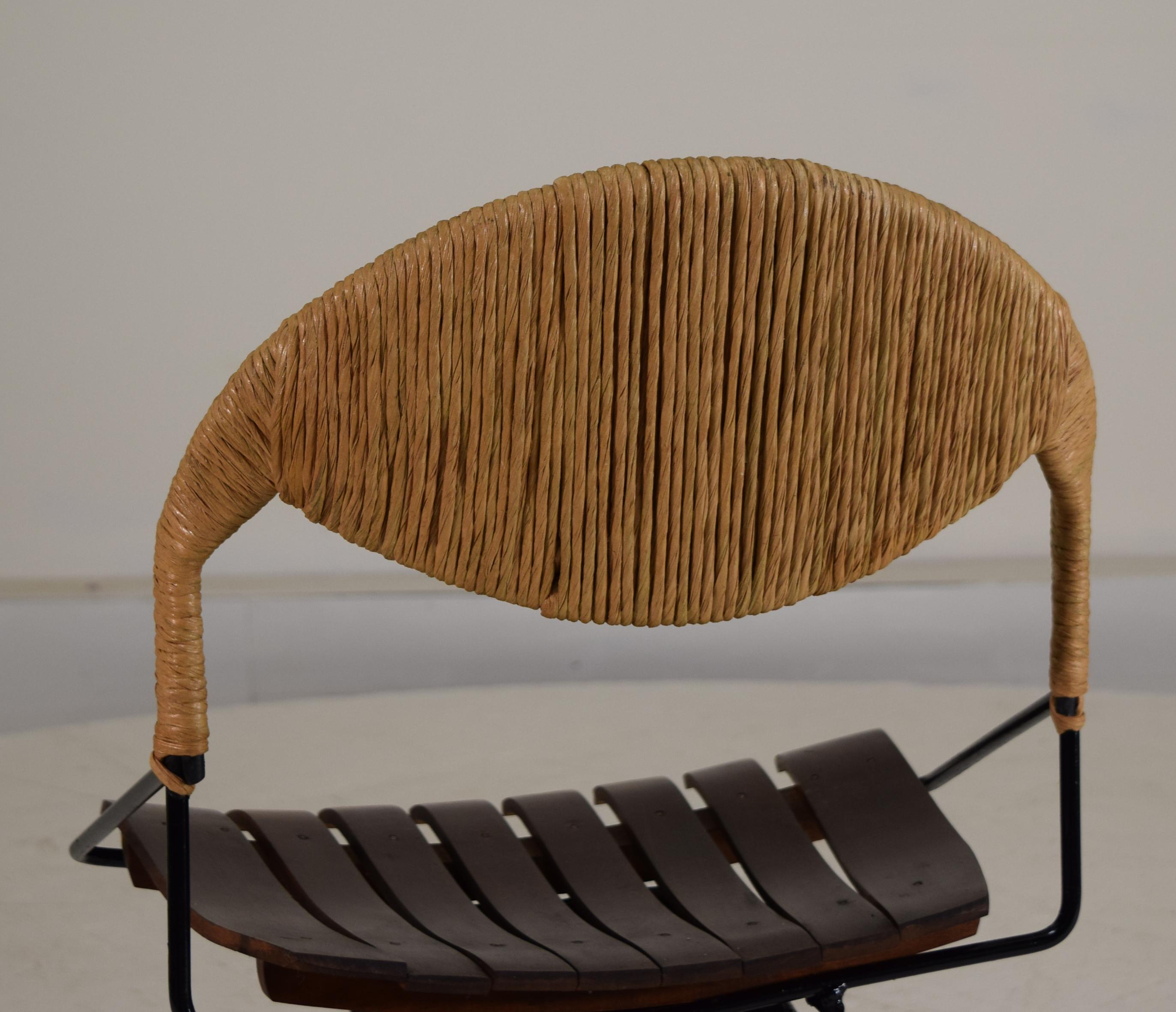 Single Swivel Chair by Arthur Umanoff 1