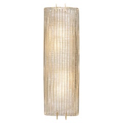 Single Textured Murano Glass Sconce
