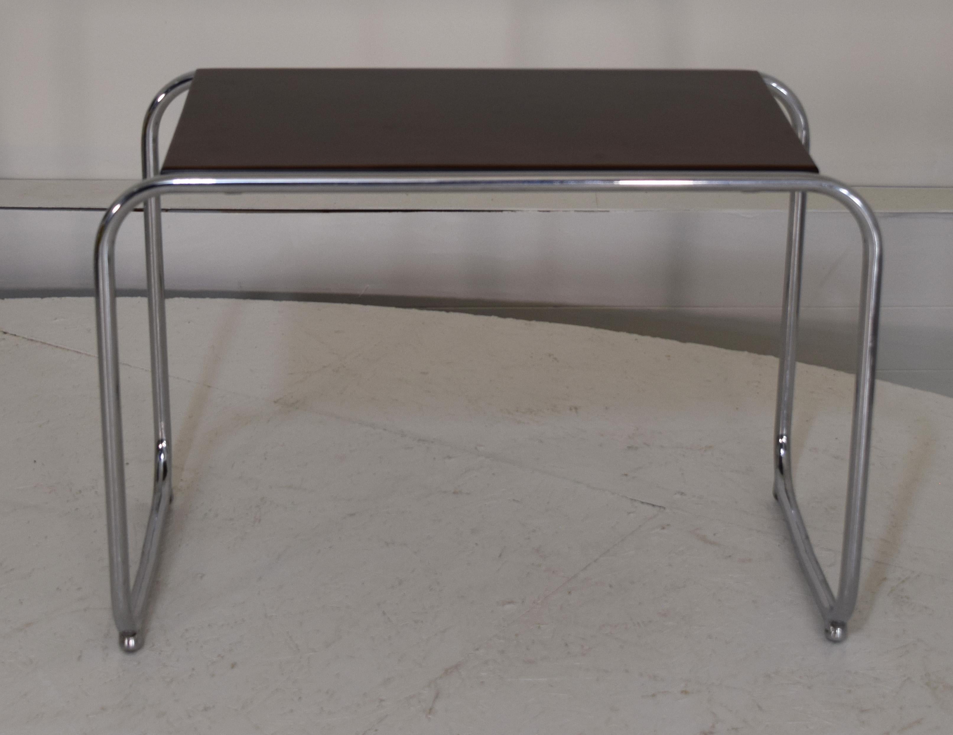 American Single Tier Table by KEM Weber For Sale