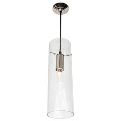 Single Tubular Acrylic Pendant Light