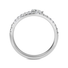 Single-Twist Serpentine in Pear Ring by Rupali Adani Fine Jewellery
