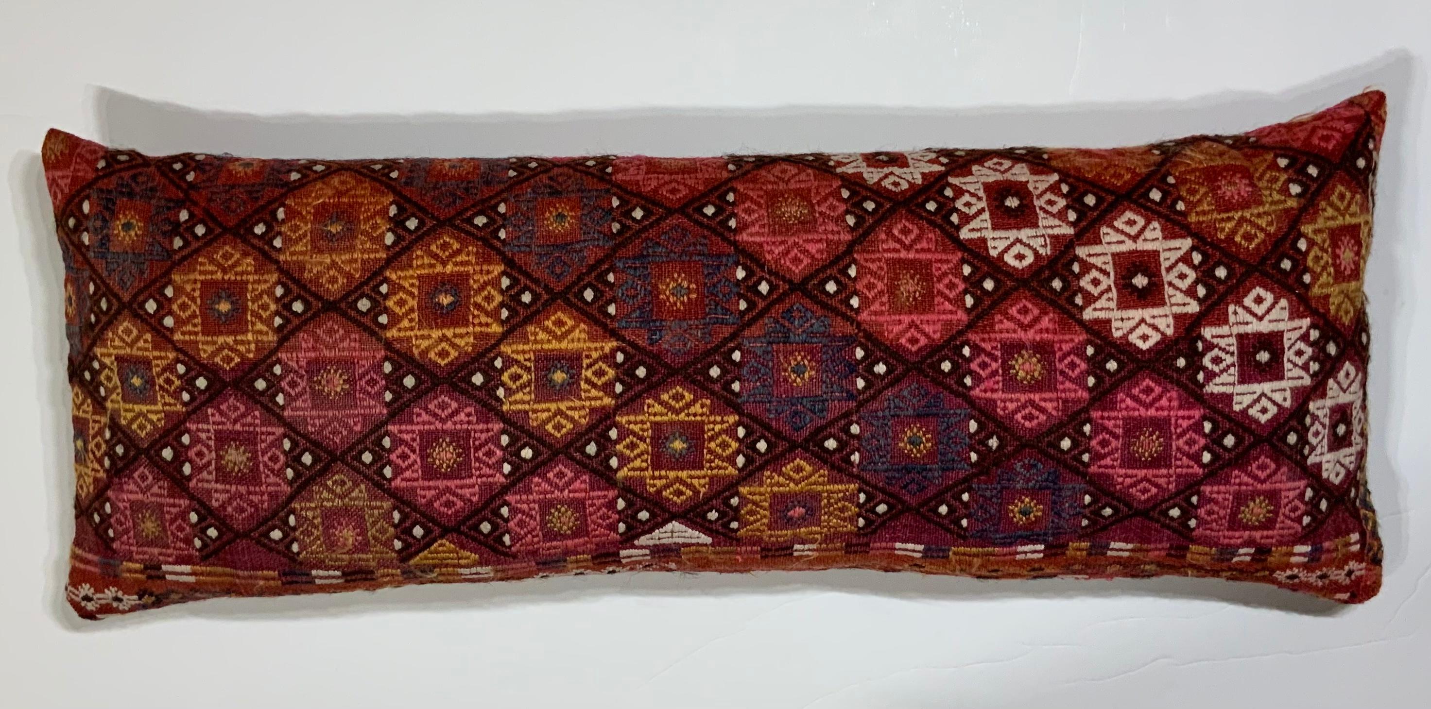 Uzbek Single Two Side Hand Embroidery Pillow