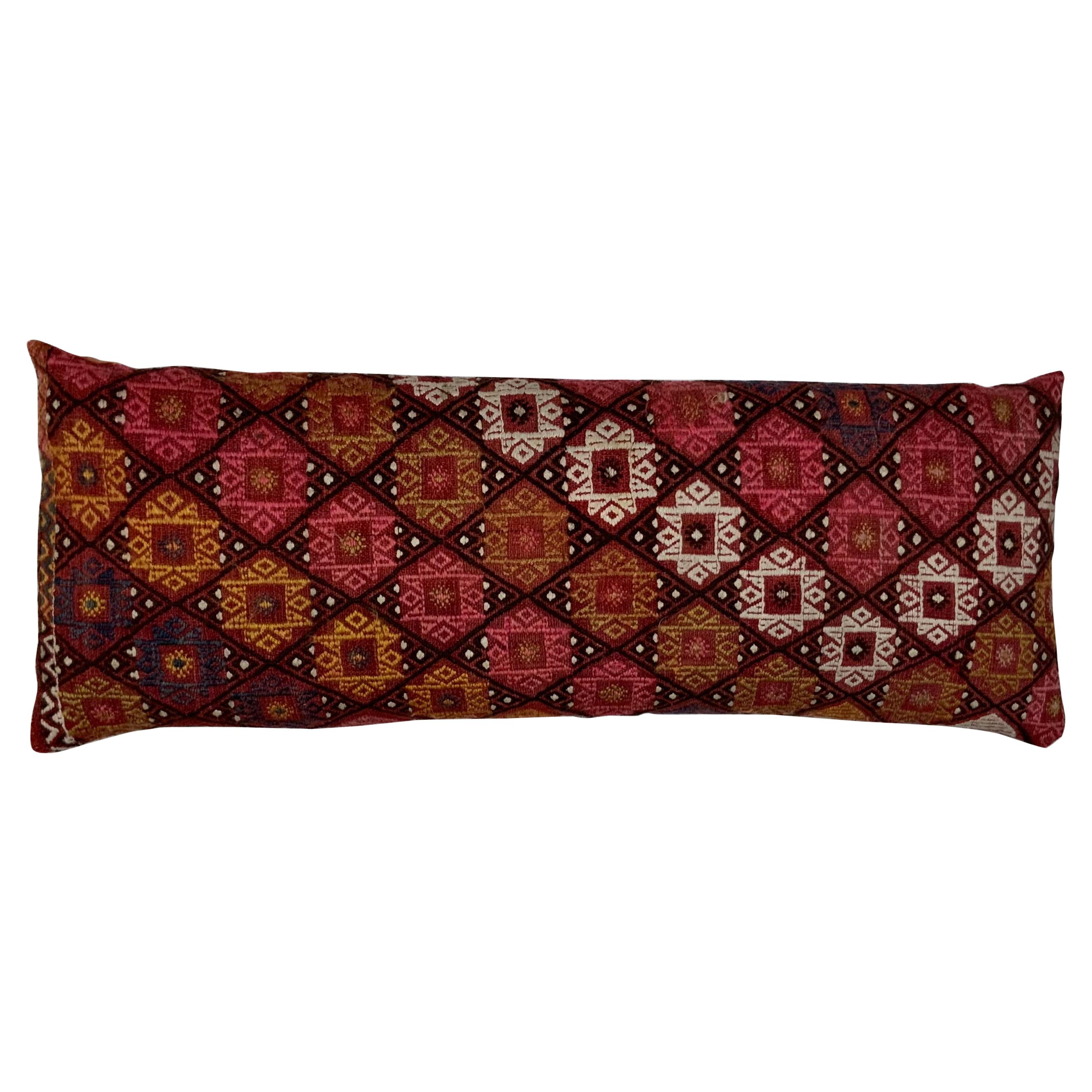 Single Two Side Hand Embroidery Pillow