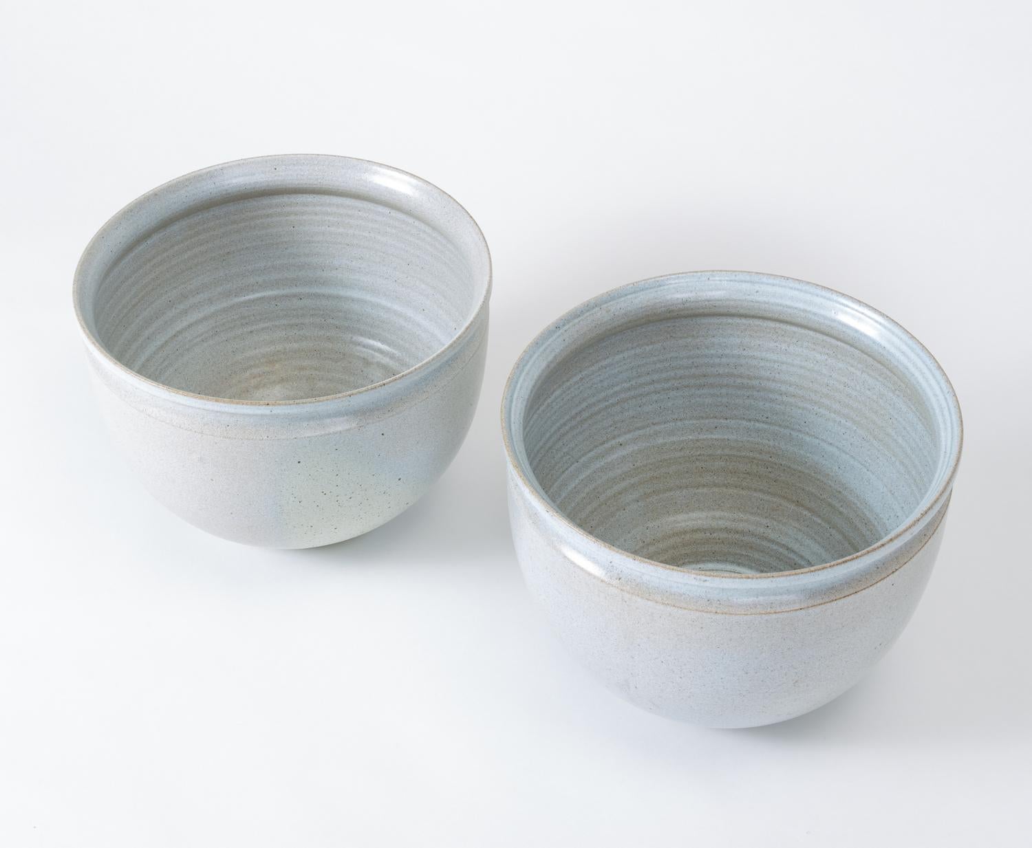 Mid-Century Modern Single Unscored Earthgender Bowl Planter by David Cressey & Robert Maxwell