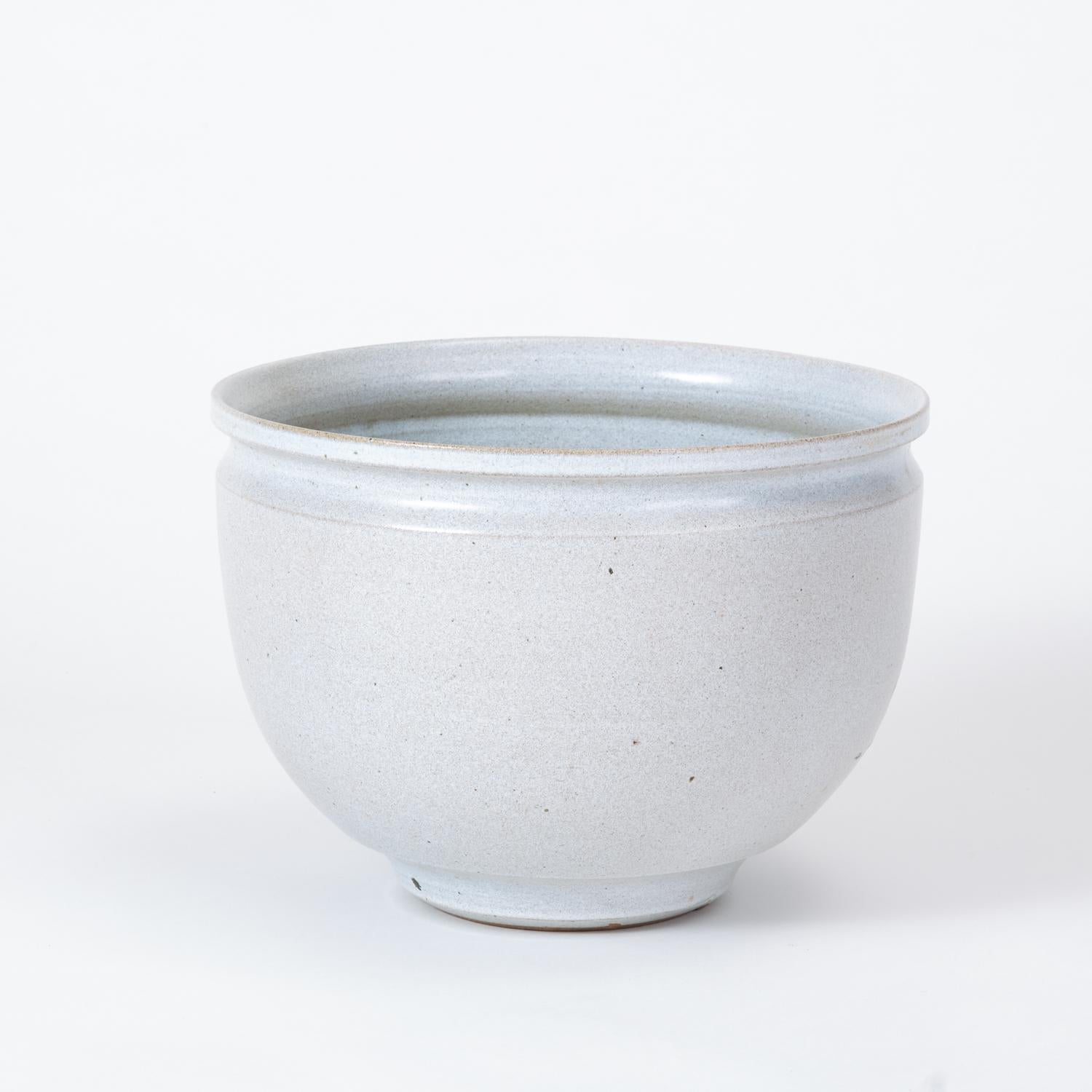 Late 20th Century Single Unscored Earthgender Bowl Planter by David Cressey & Robert Maxwell
