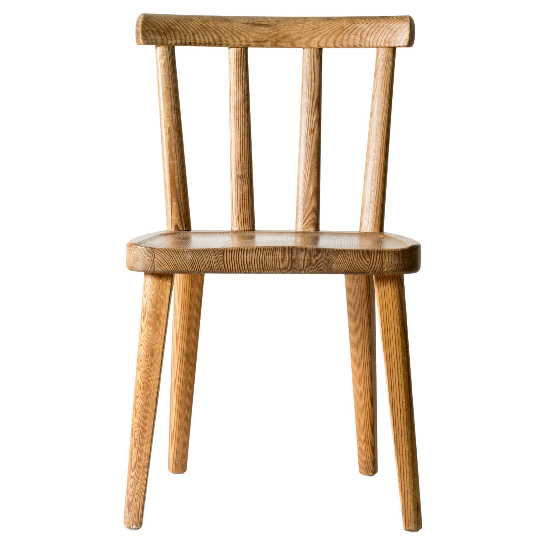 Single "Utö" Dining Chair by Axel Einar Hjorth, NK, Sweden, 1930s