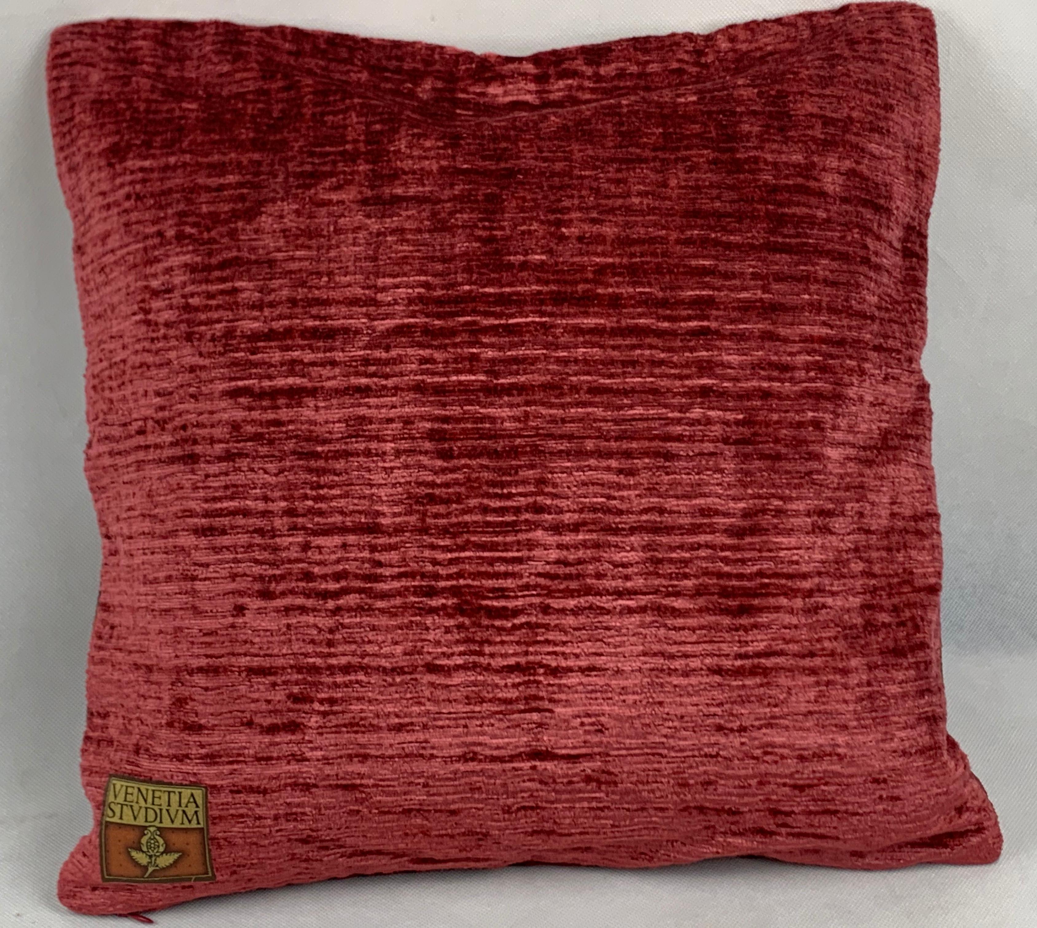 Rococo Revival Velvet Cushion-