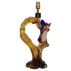 Single Venetian Glass Lamp