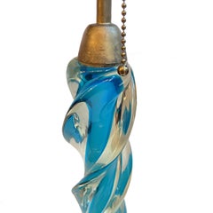 Single Venetian Glass Table Lamp