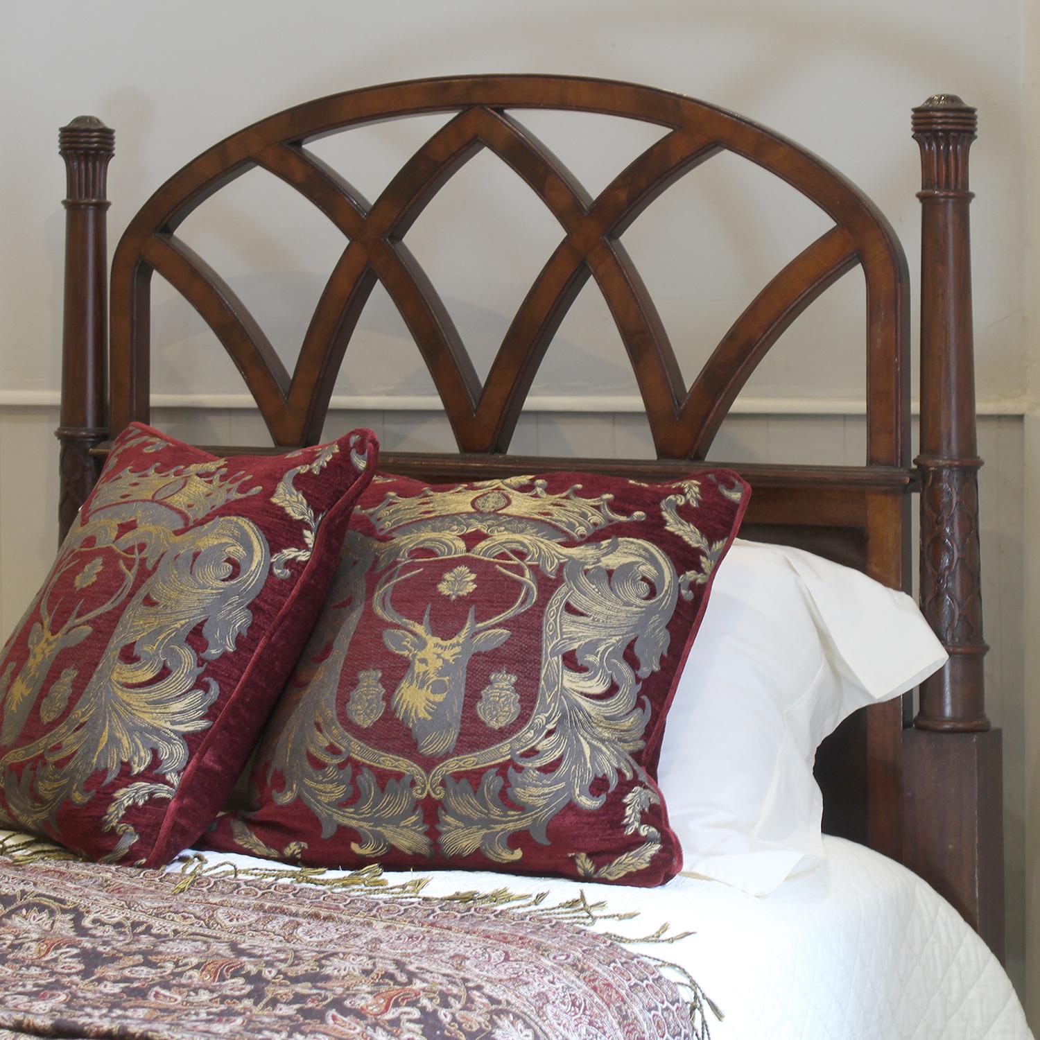 Single Victorian Gothic Style Bed WS20 For Sale 1
