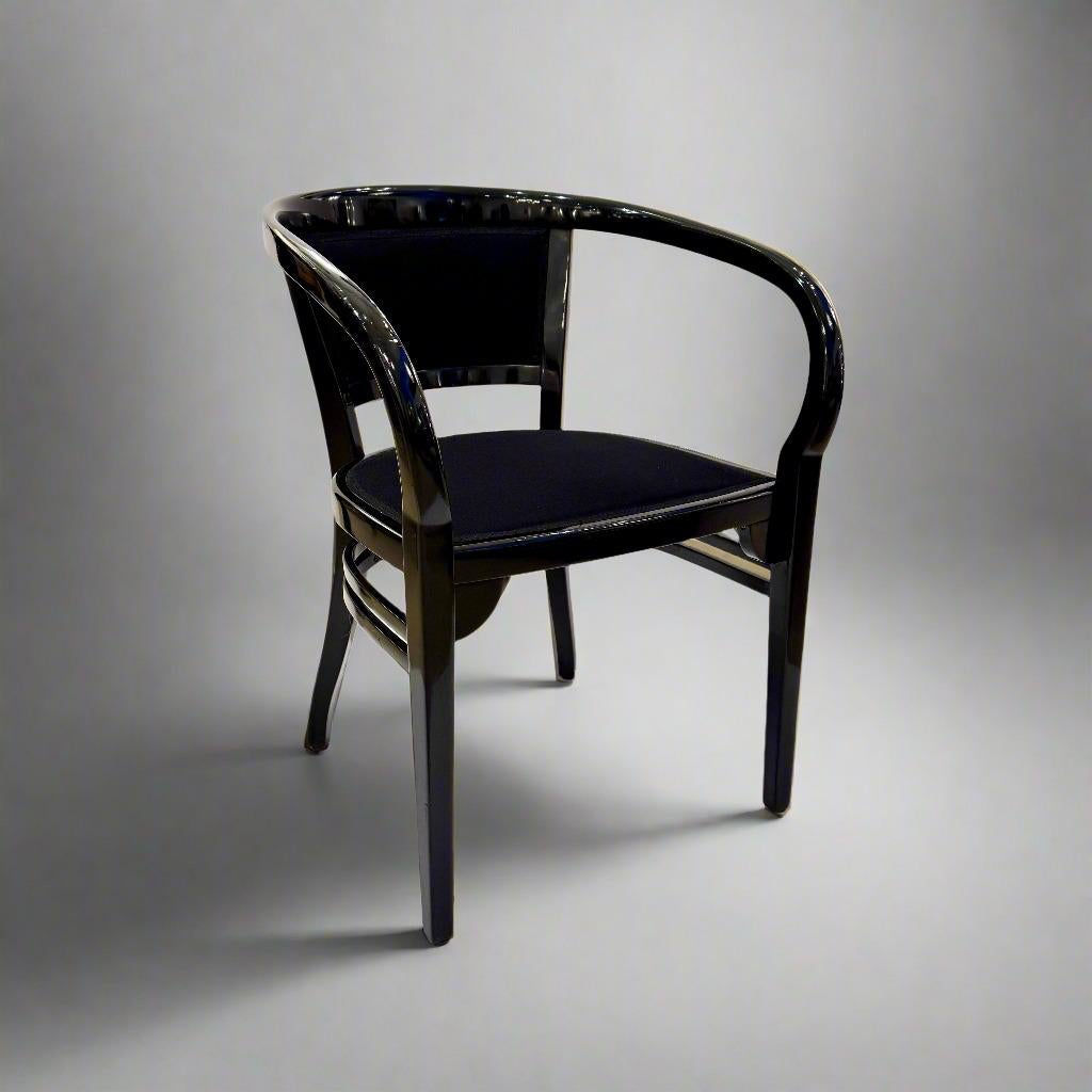 Lacquered Single Vienna Secession Armchair For Sale