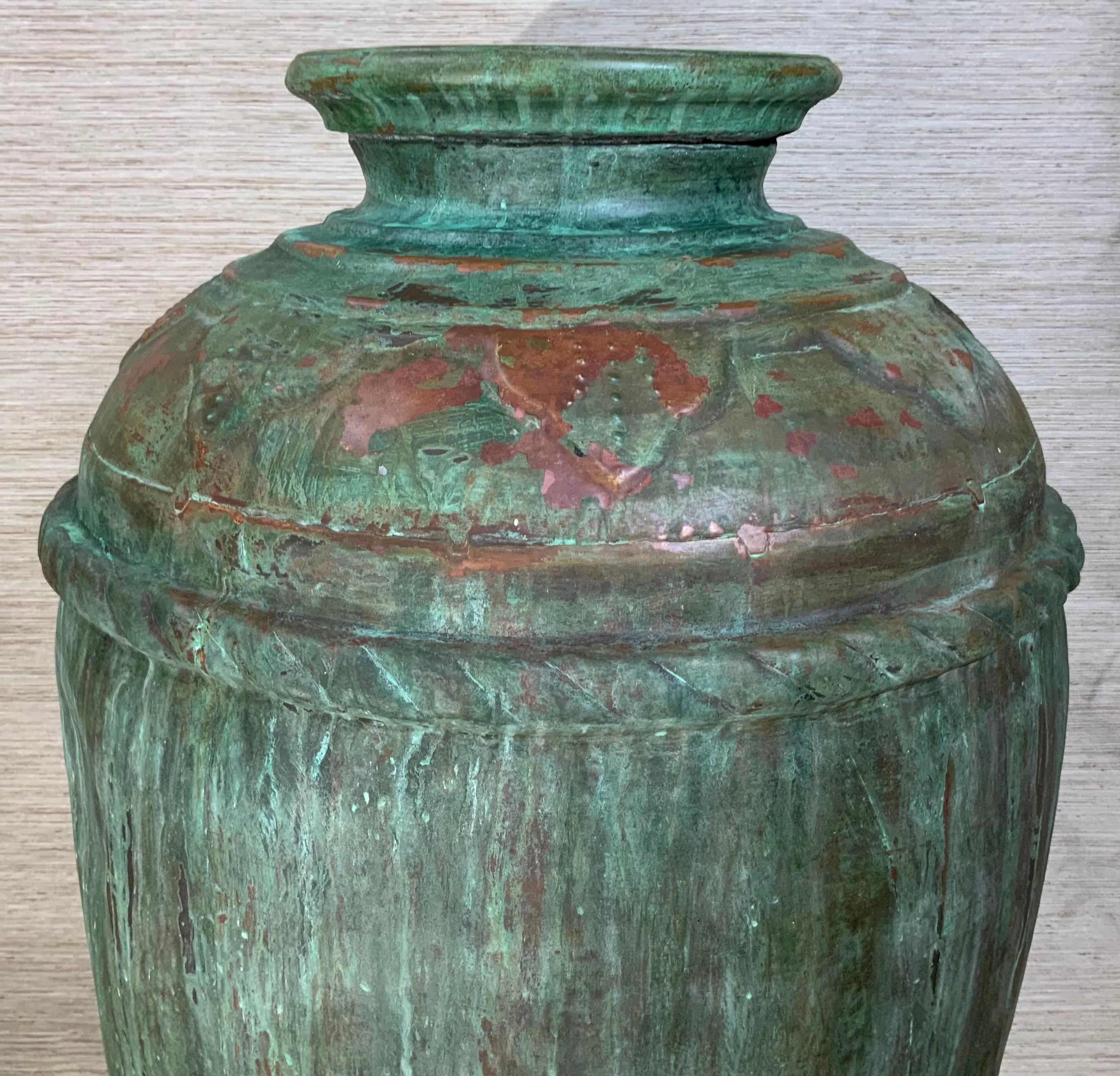 American Single Vintage Copper Vase