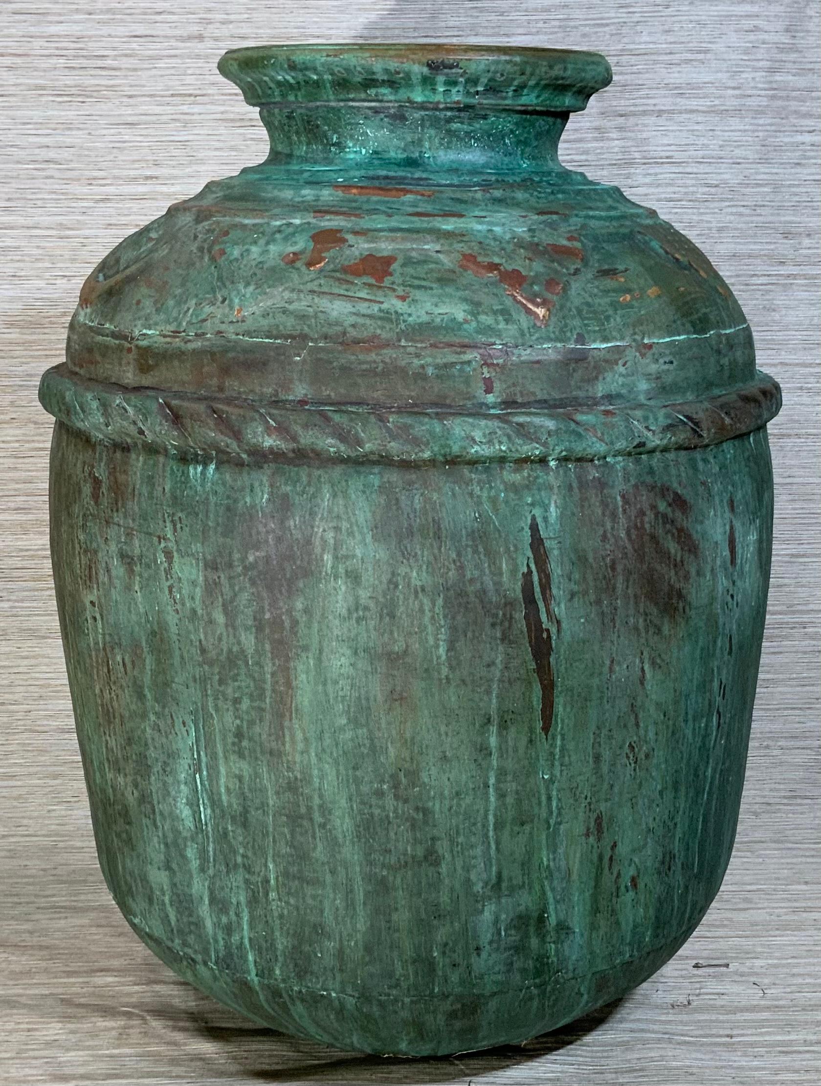 Mid-20th Century Single Vintage Copper Vase